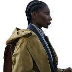 Michaela Coel The Christophers Mustard Coat - Image 3
